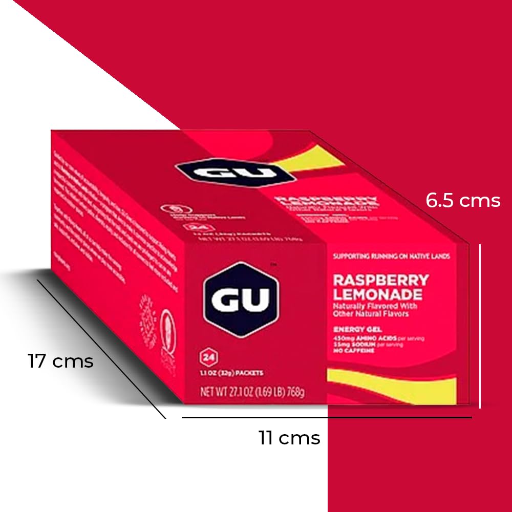 GU Energy Original Sports Nutrition Energy Gel, 24-Count