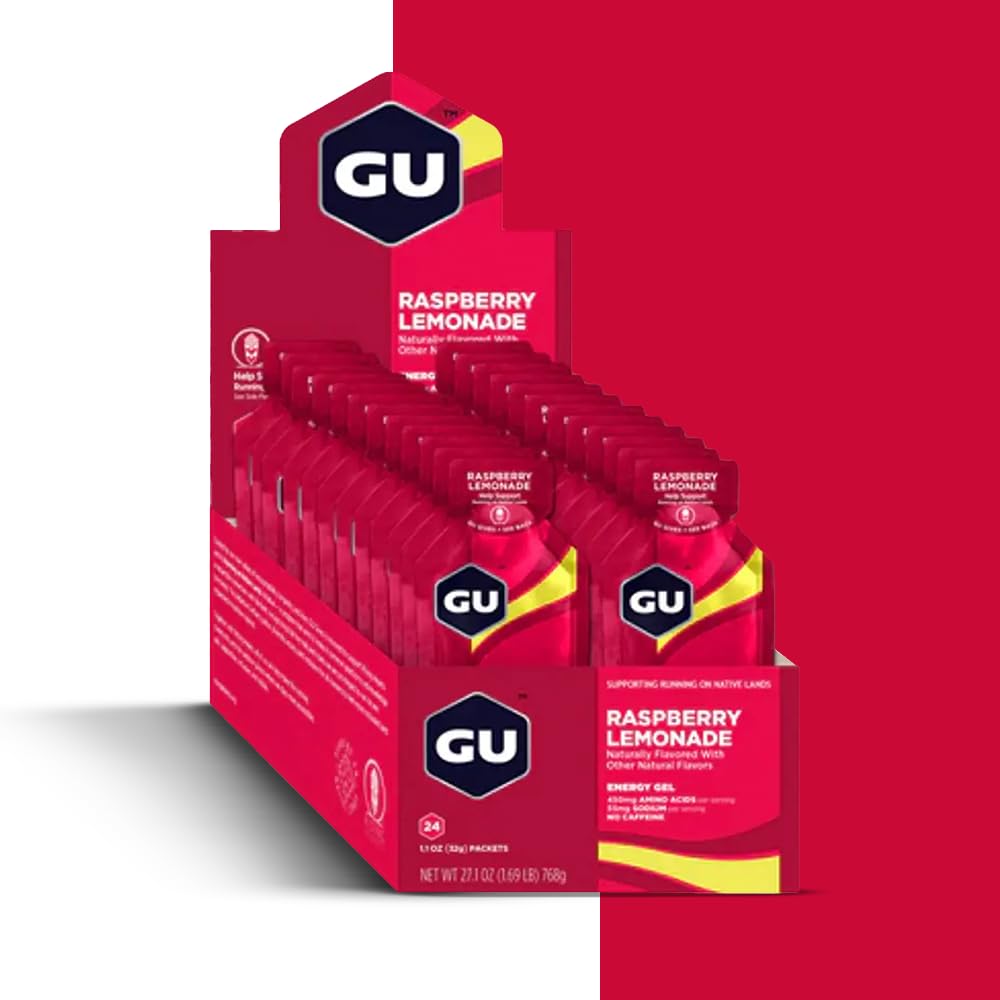 GU Energy Original Sports Nutrition Energy Gel, 24-Count