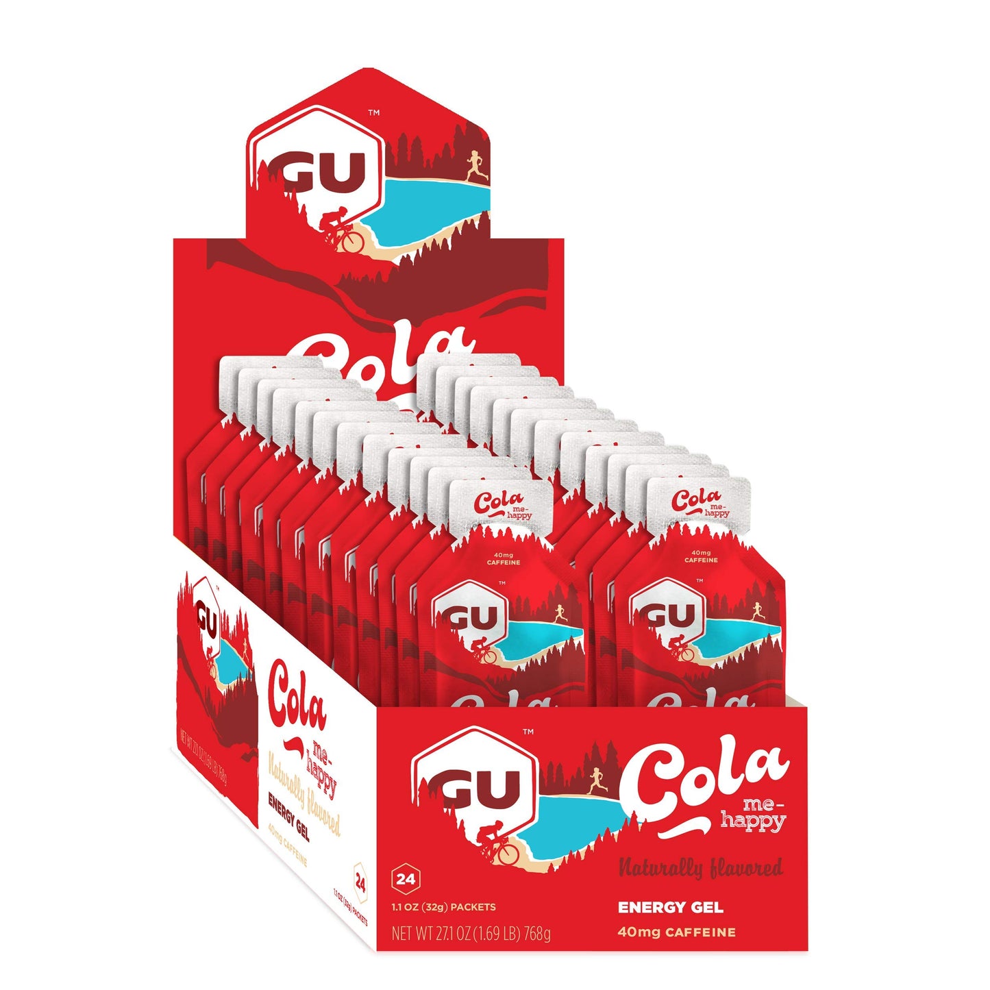 GU Energy Original Sports Nutrition Energy Gel, 24-Count