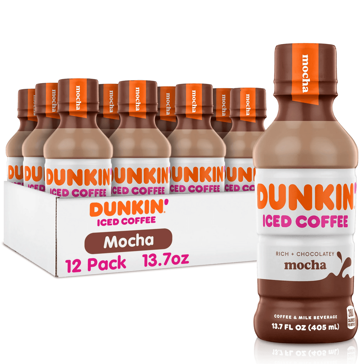 Dunkin Donuts Iced Coffee, 13.7 Fluid Ounce (Pack Of 12)