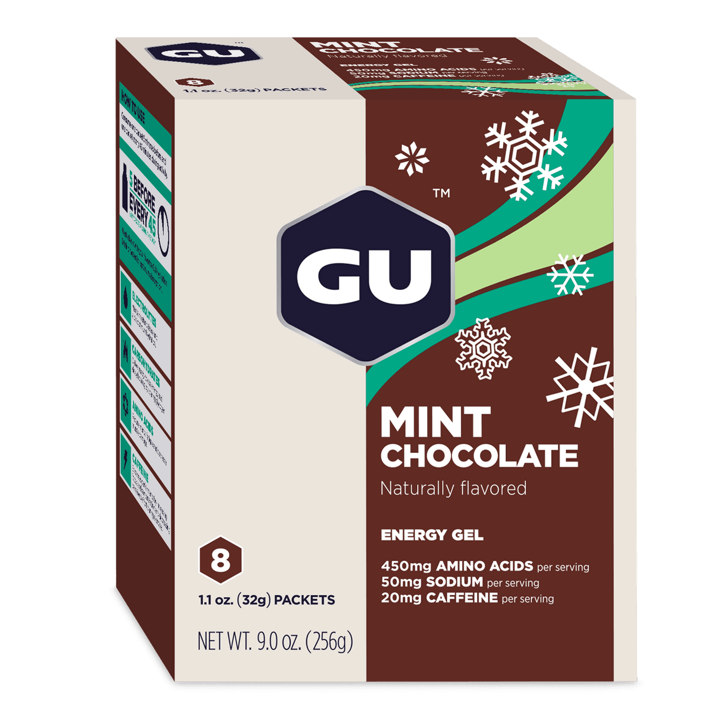 GU Energy Original Sports Nutrition Energy Gel, 8 Count Pack