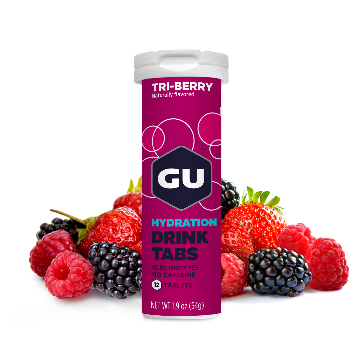 GU Brew Electrolyte Tablets 12 Tab Tubes
