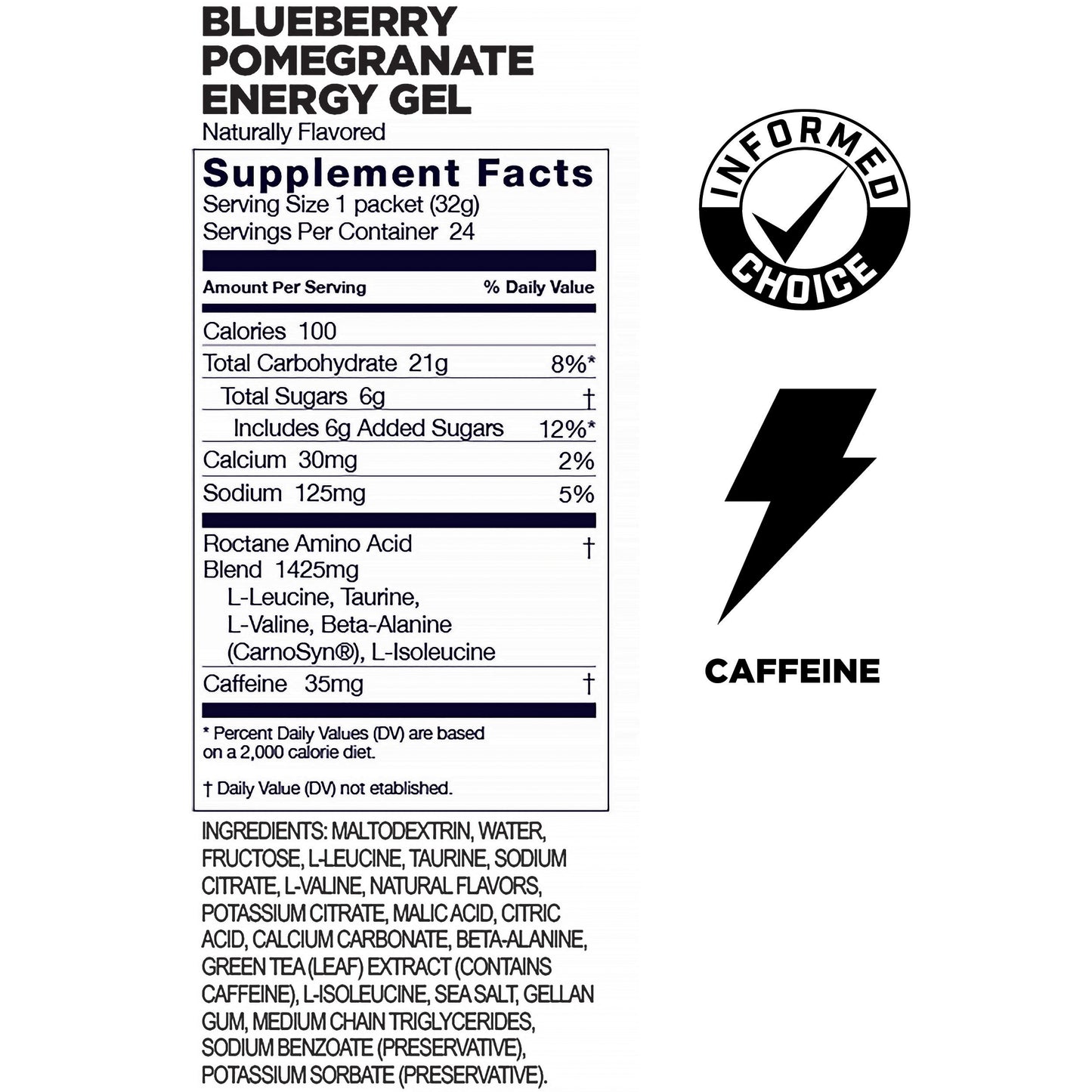 GU Roctane Ultra Endurance Energy Gel (Box of 24/1.1oz Packs)