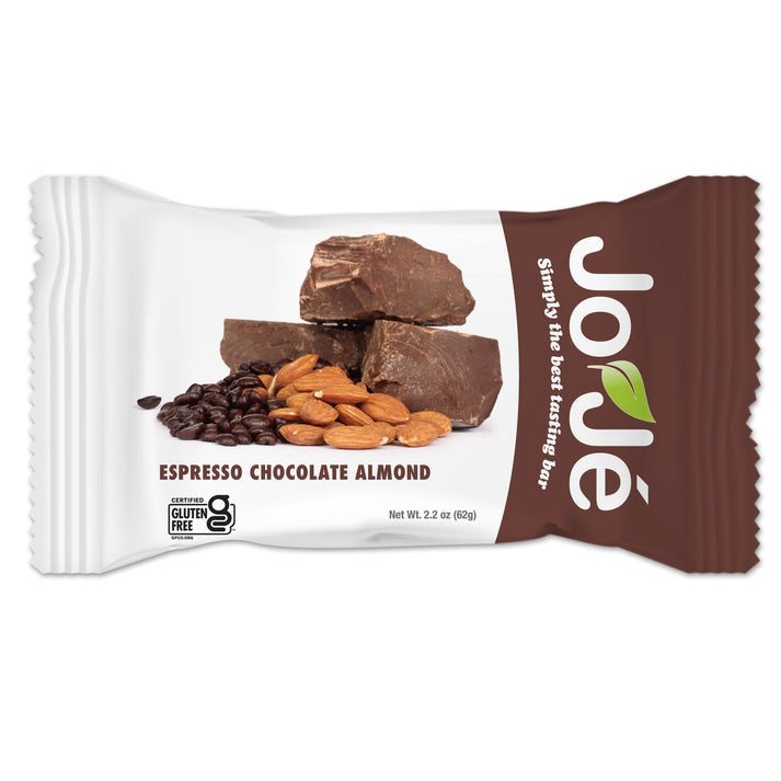 JoJe´ Bars, Gluten Free Energy Bars Made With Delicious, Whole-Food, Non-GMO Ingredients, 1 Box of 12 Bars, Mixed Flavors