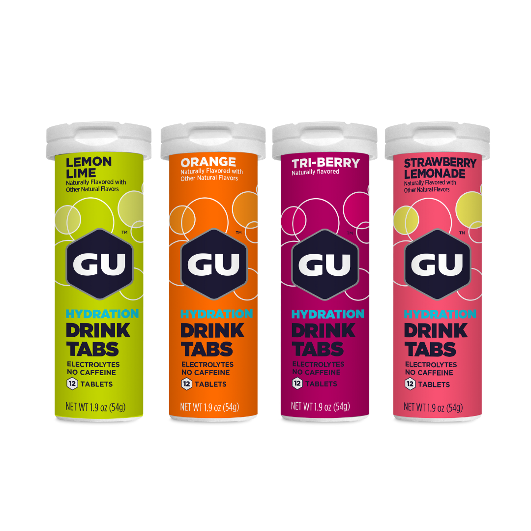 GU Energy Hydration Electrolyte Drink Tablets, 4-Count (48 Servings)