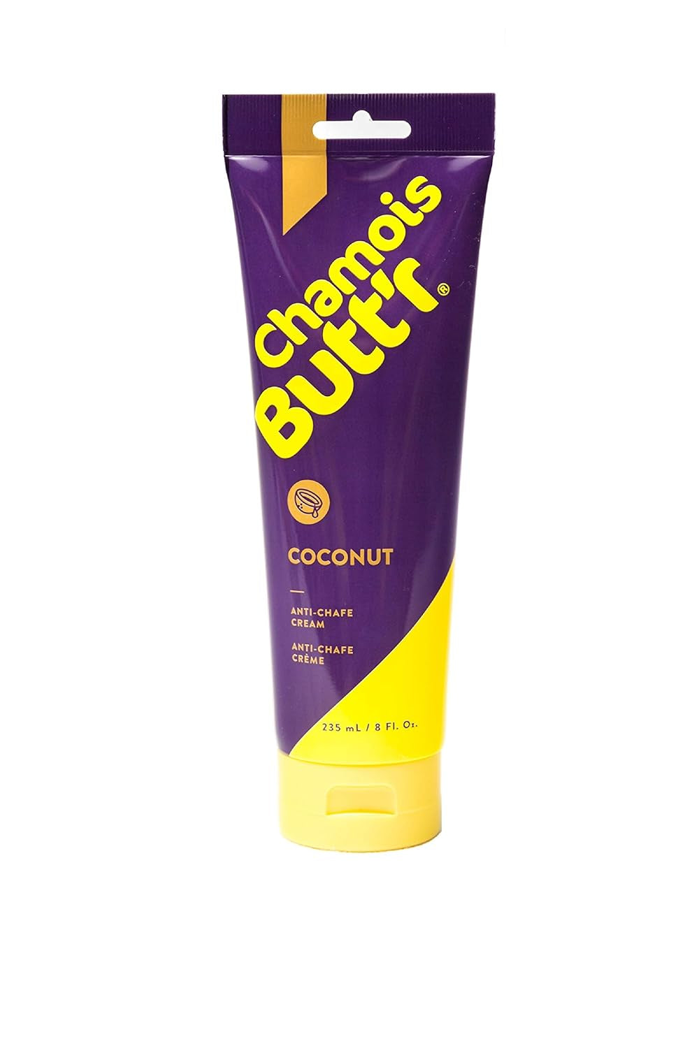 Coconut Anti-Chafe Cream, 8 Ounce Tube