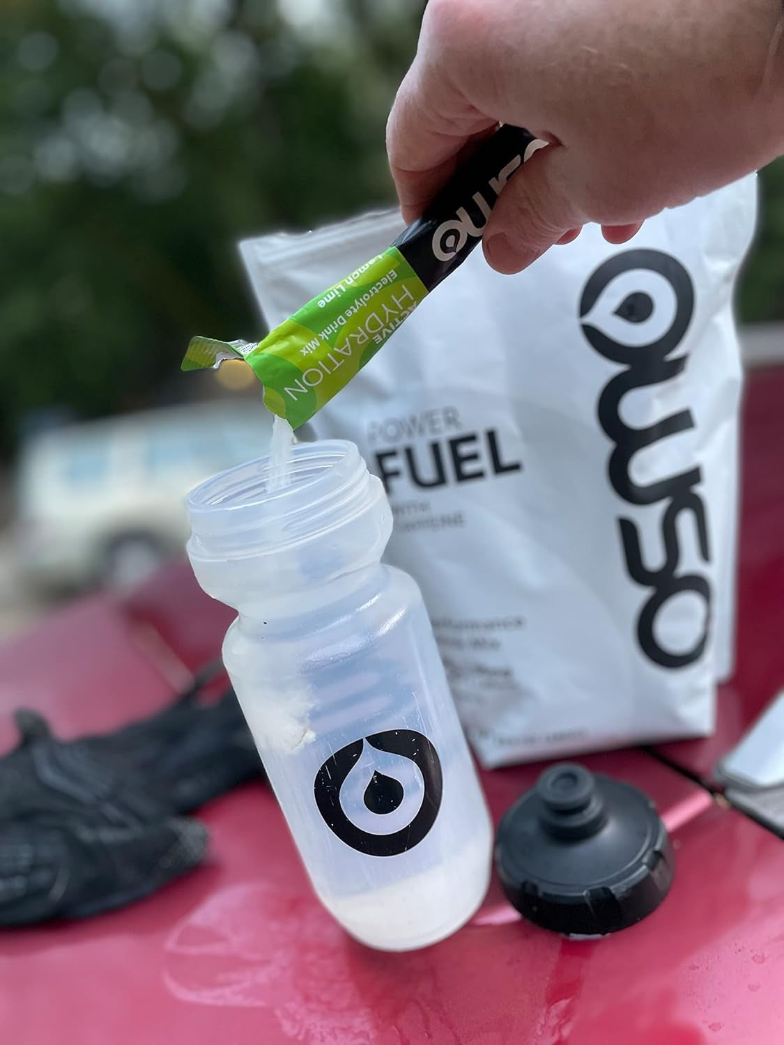 Power Fuel with Caffeine | Cluster Dextrin Carbohydrate Mix | Rapid Fuel for Endurance Athletes | NO GI Distress | Neutral Flavor |16 Servings