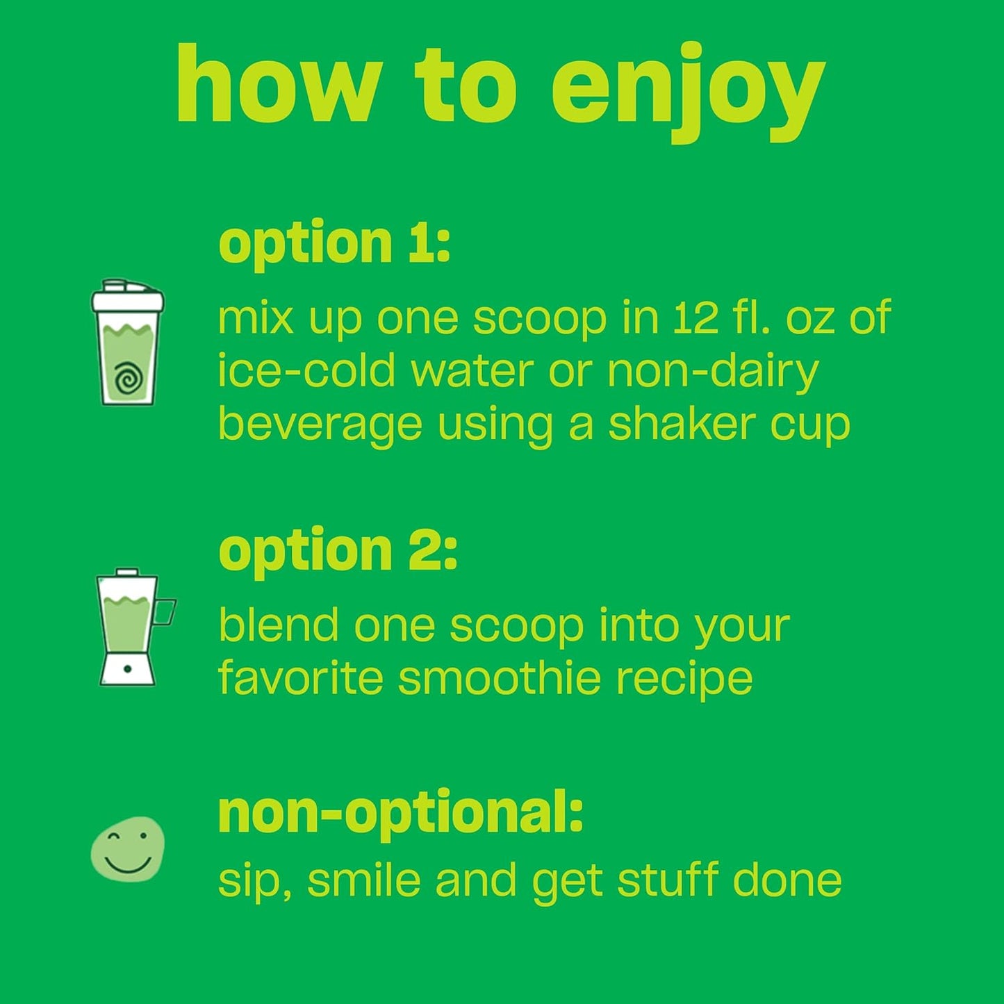 Original Protein Powder, Creamy Chocolate Plant Based Protein Drink Mix for Water, Milk and Smoothies, 32.5 Oz