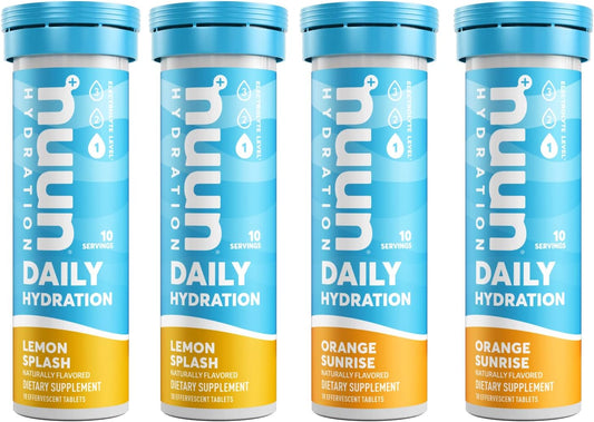 Hydration Daily, Wellness Electrolyte Tablets, Mixed Citrus, 4 Pack (40 Servings)