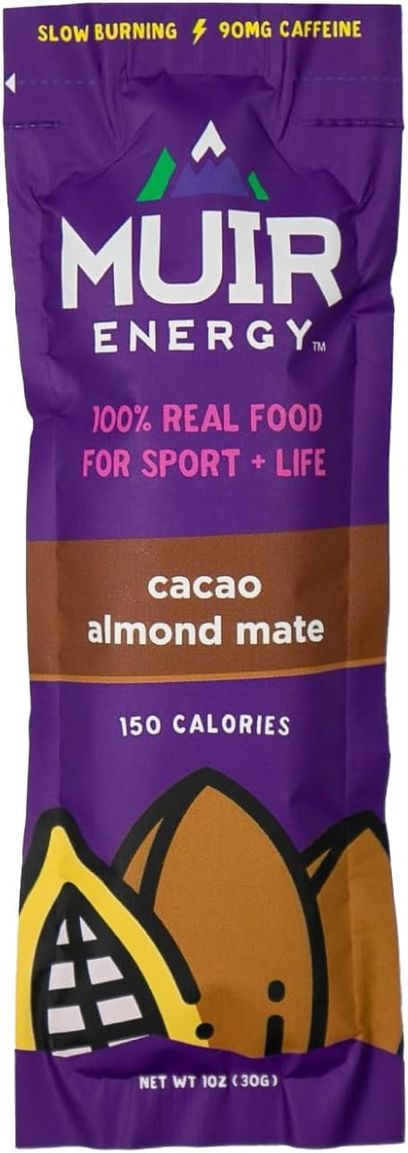 Real Food Energy Gel Variety Pack for Endurance Athletes (Mate 24 Pack)