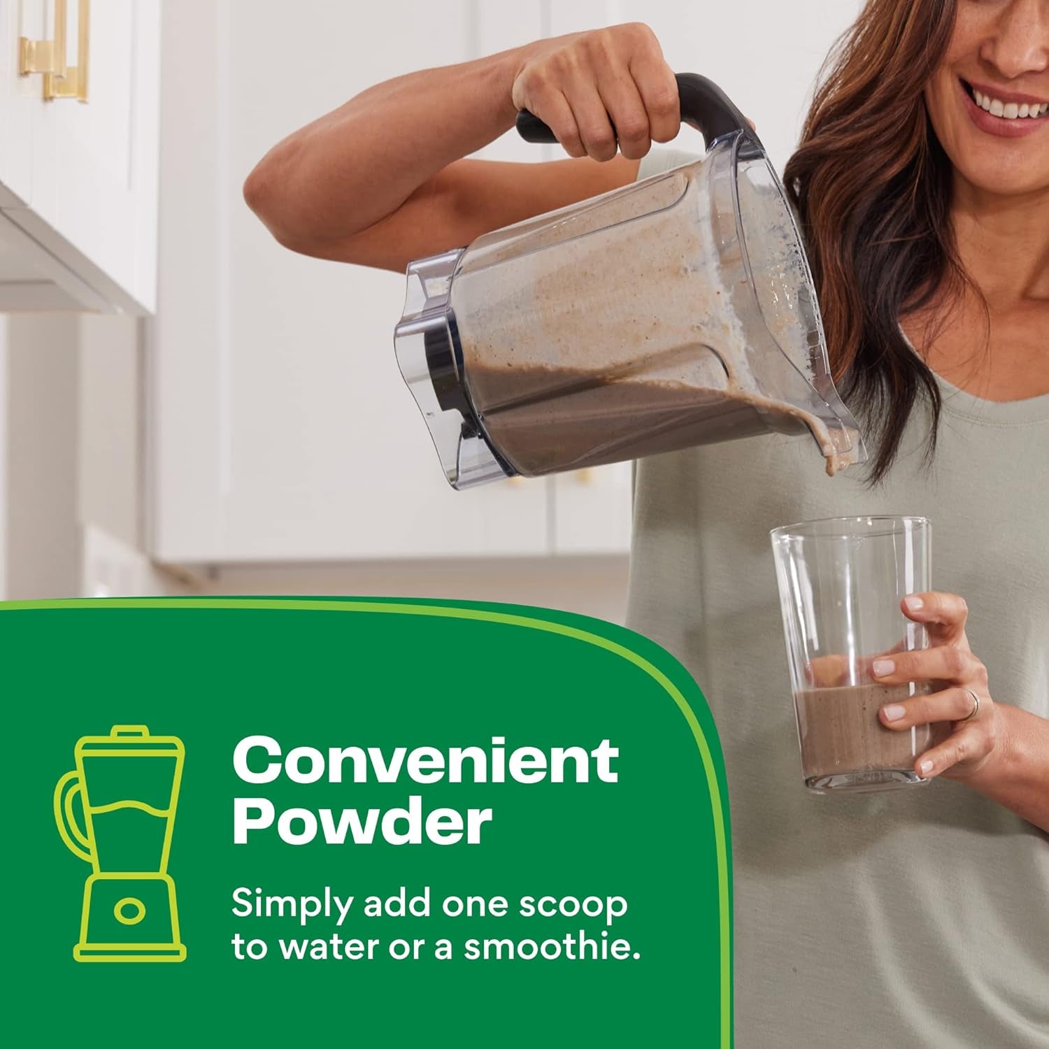 Vegan Protein Powder, Plant Based Organic Blend with 25G of Protein, Dairy, Gluten & Soy Free - Creamy Chocolate (10 Servings)