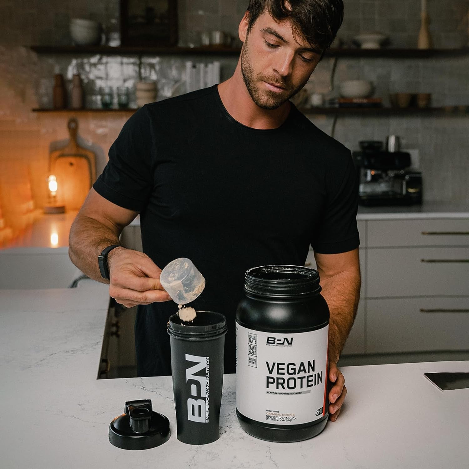 , BPN Vegan Protein, Plant Based Protein, Peanut Butter Cookie, 27 Servings