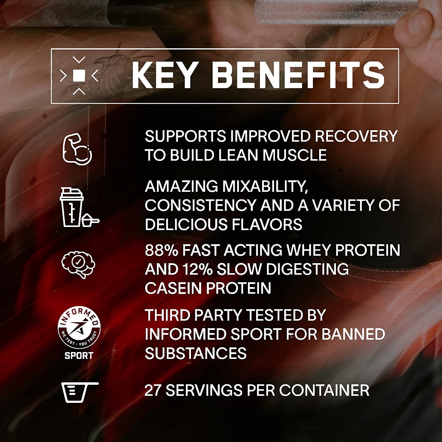 , BPN Whey Protein Powder, Whey Protein Concentrate, Native Micellar Casein, Amazing Mixability, Milk N' Cookies