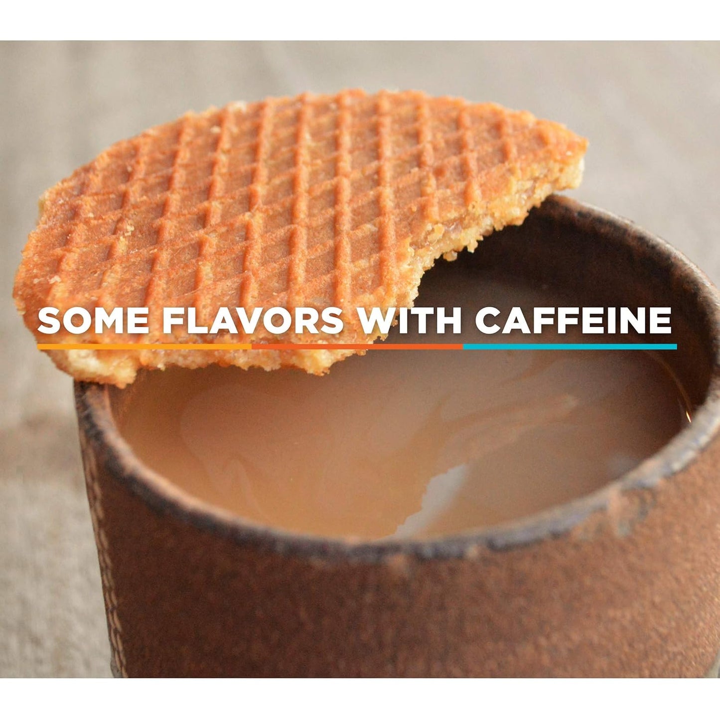 Stroopwafel Sports Nutrition Waffle, Kosher On-The-Go Energy for Any Workout, Assorted Flavors (Pack of 16)