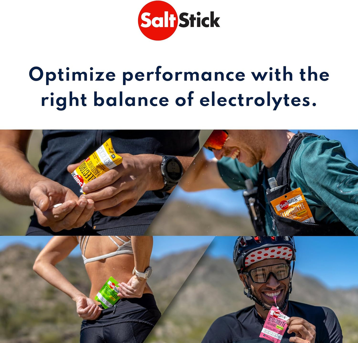 Fastchews Chewable Electrolyte Tablets | 60 Green Apple Electrolyte Chews | Salt Tablets for Runners, Sports Nutrition Supplements for Hydration, Running Chews | 60 Chewable Tablets