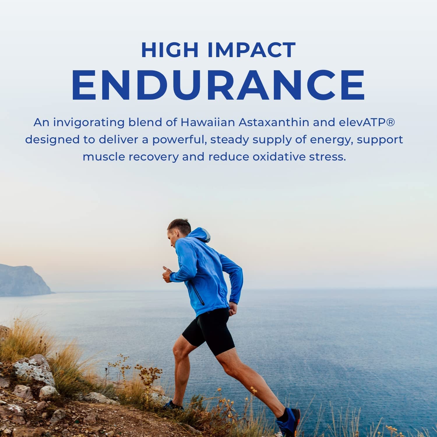 Tony Horton High Impact Endurance Astaxanthin and Elevatp Athletic Performance Support Supplement,Caplet