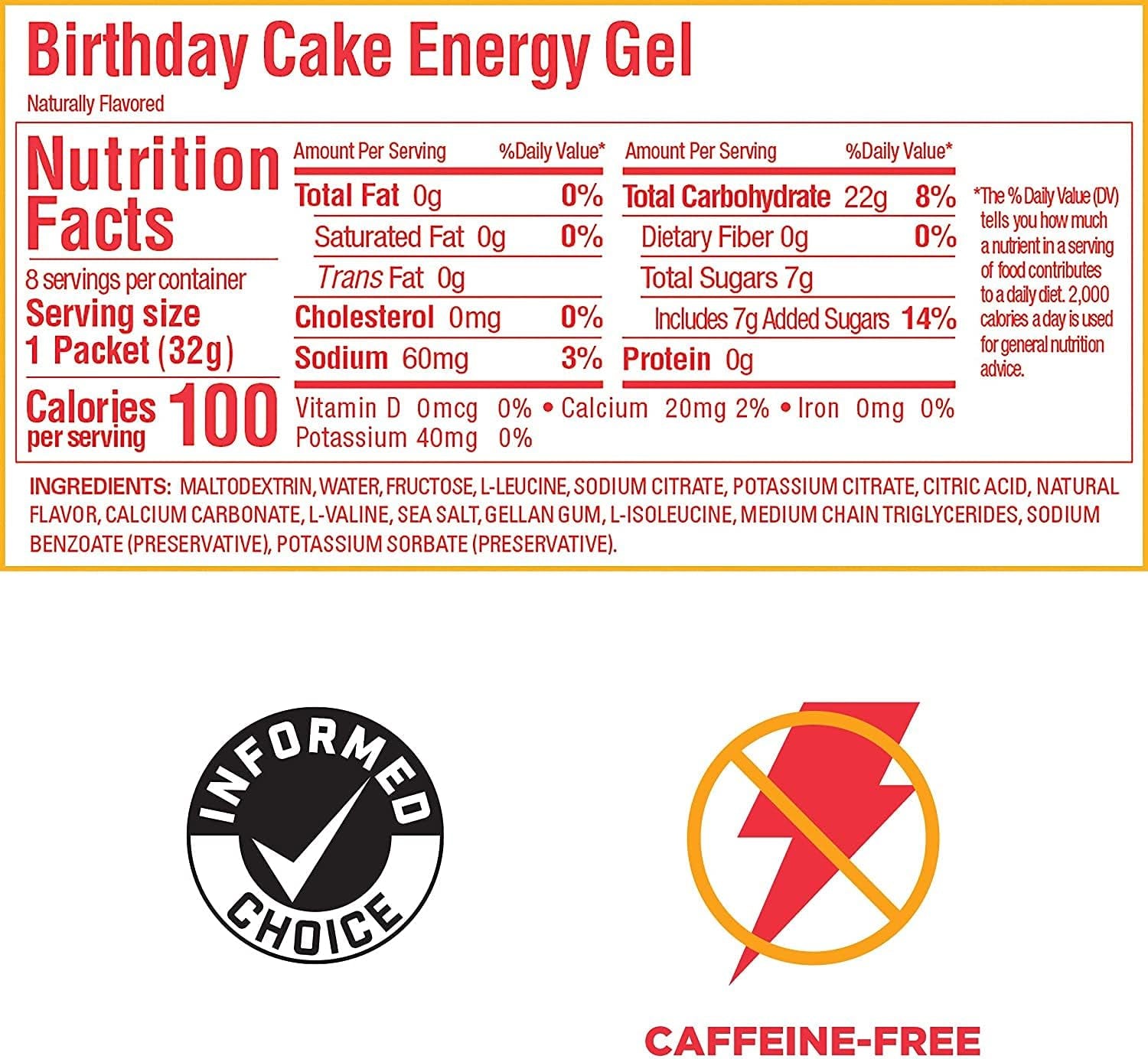 Original Sports Nutrition Variety Pack: 8 Strawberry Banana + 8 Birthday Cake (16 Packets Total)