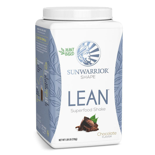 Vegan Protein Superfood Shake Meal Replacement Organic Protein Supplement | Gluten Free Non-Gmo Dairy Free Sugar Free Low Carb Plant Based Protein | Chocolate 20 Servings | Shape Lean