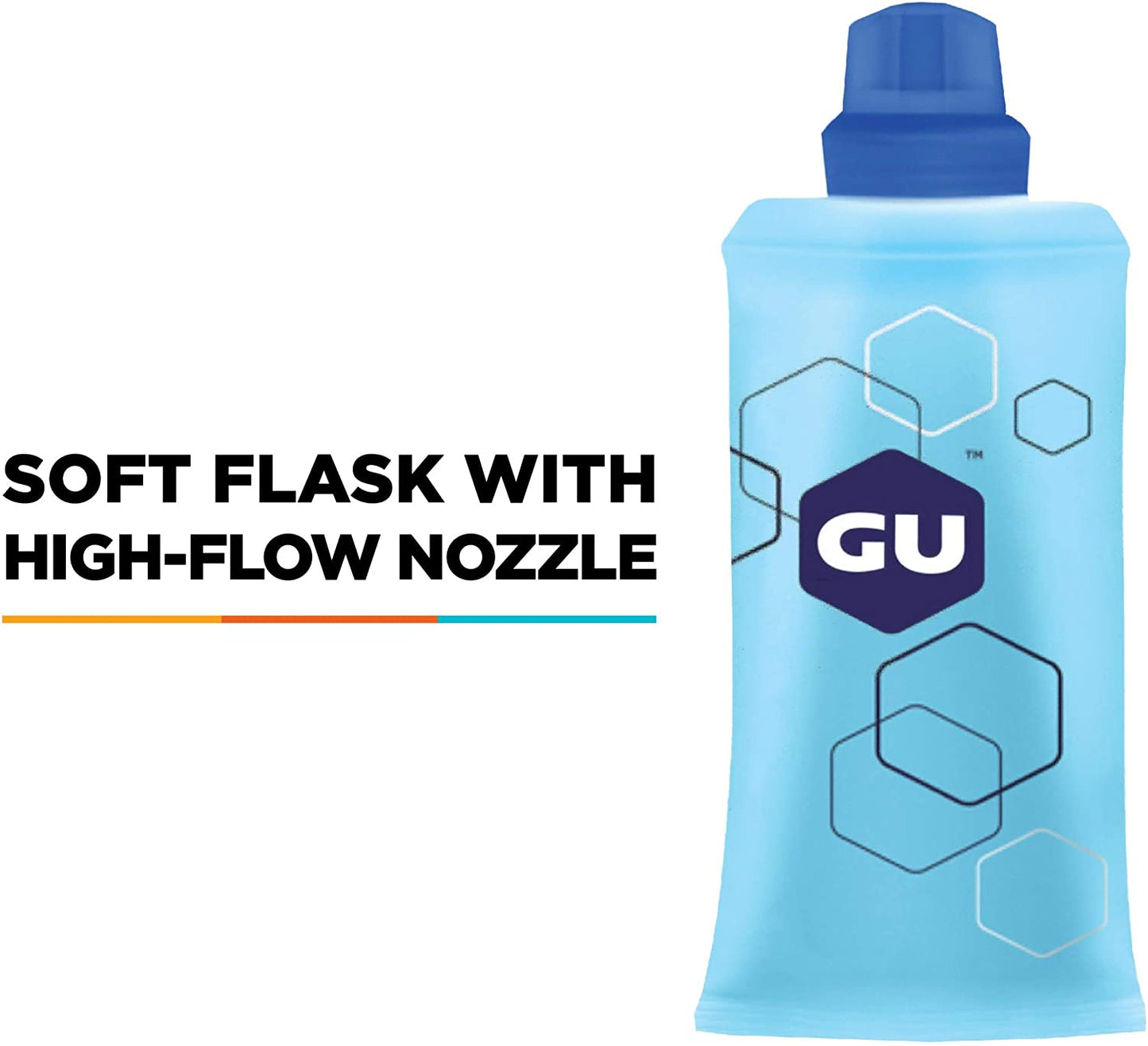 Refillable Flask for Sports Nutrition Energy Gel, 5.5-Ounce