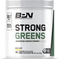 , BPN Strong Greens Superfood Powder, Improved Digestion, Increased Energy, Immune System Support, Lemon