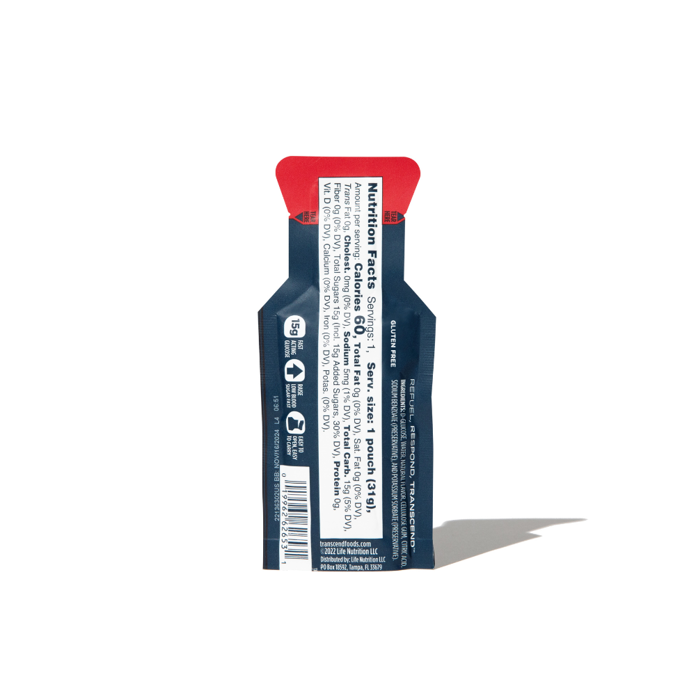 Strawberry Glucose Gels 30 Pack