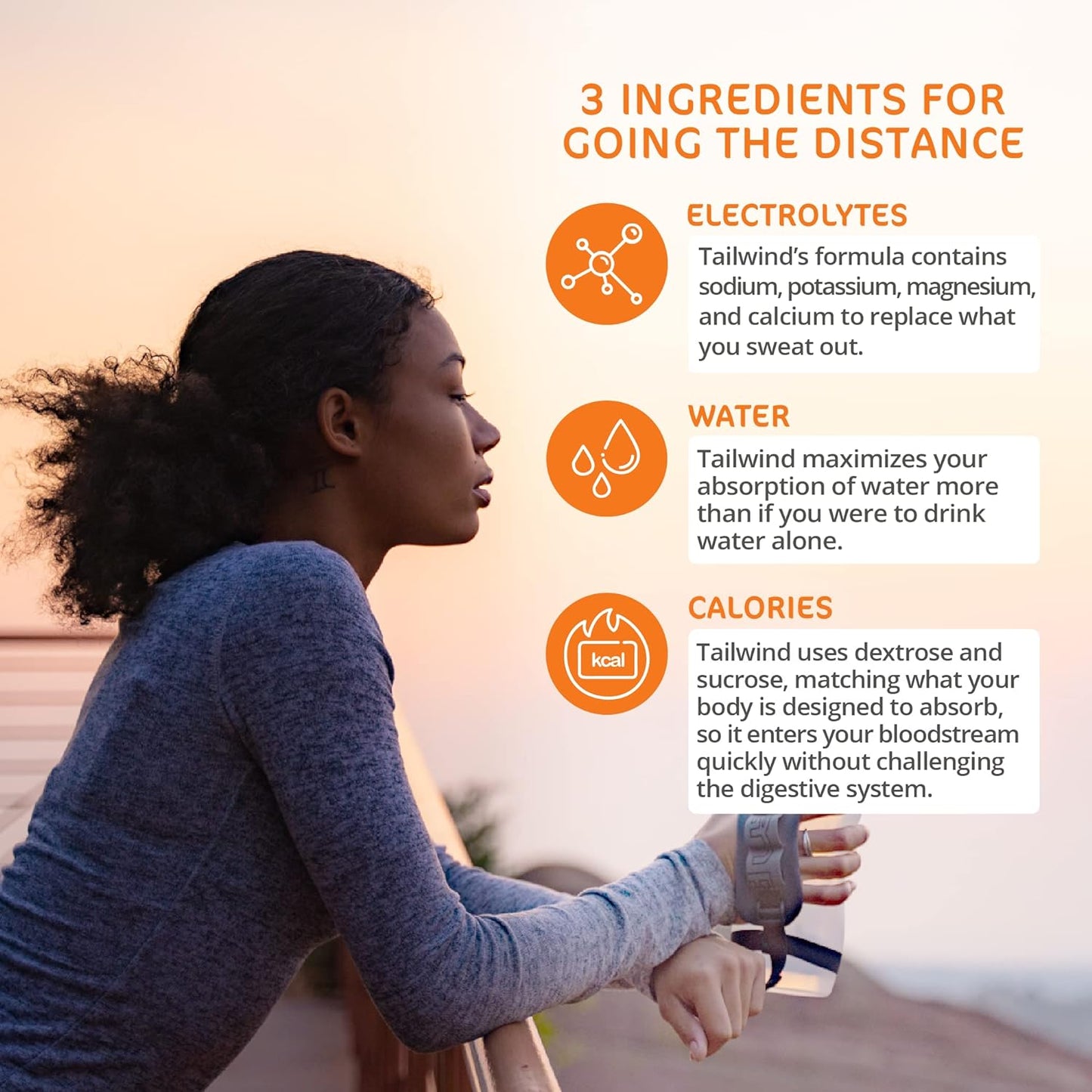 Endurance Fuel Mandarin Orange 50 Servings, Hydration Drink Mix with Electrolytes and Calories, Non-Gmo, Free of Soy, Dairy, and Gluten, Vegan Friendly