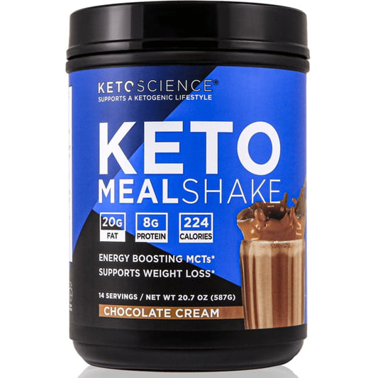 Keto Science Ketogenic Meal Shake Chocolate Dietary Supplement, 20.7 Oz., 14 Servings