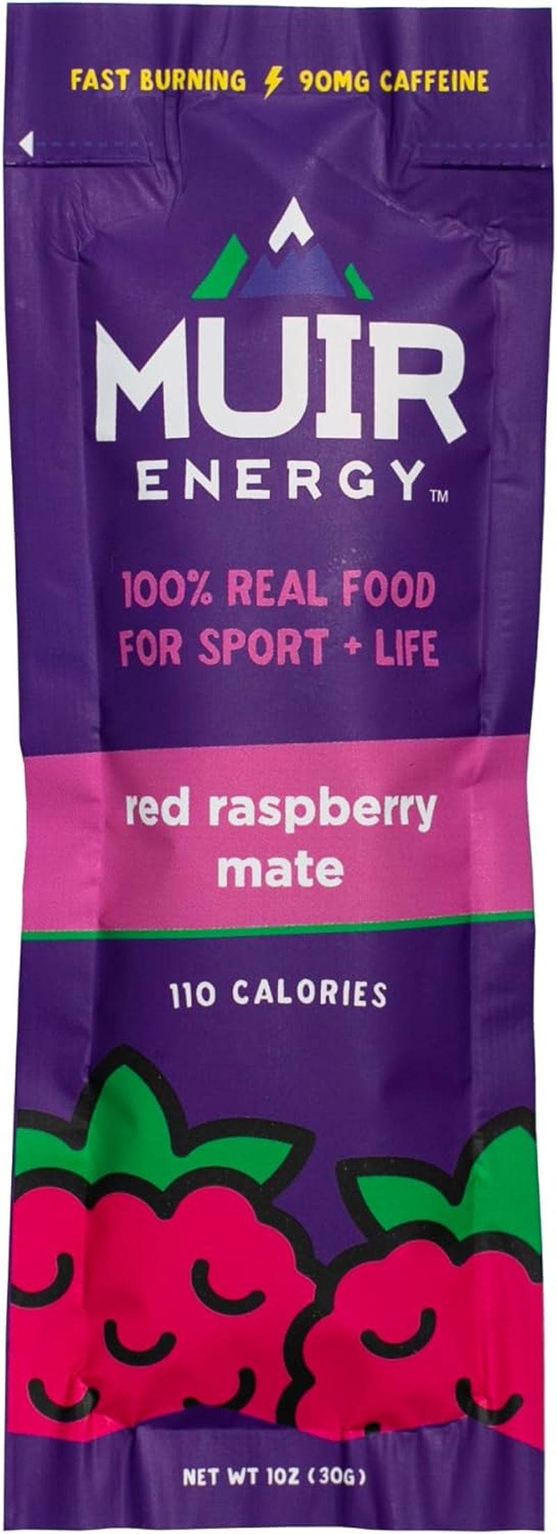 Real Food Energy Gel Variety Pack for Endurance Athletes (Mate 24 Pack)