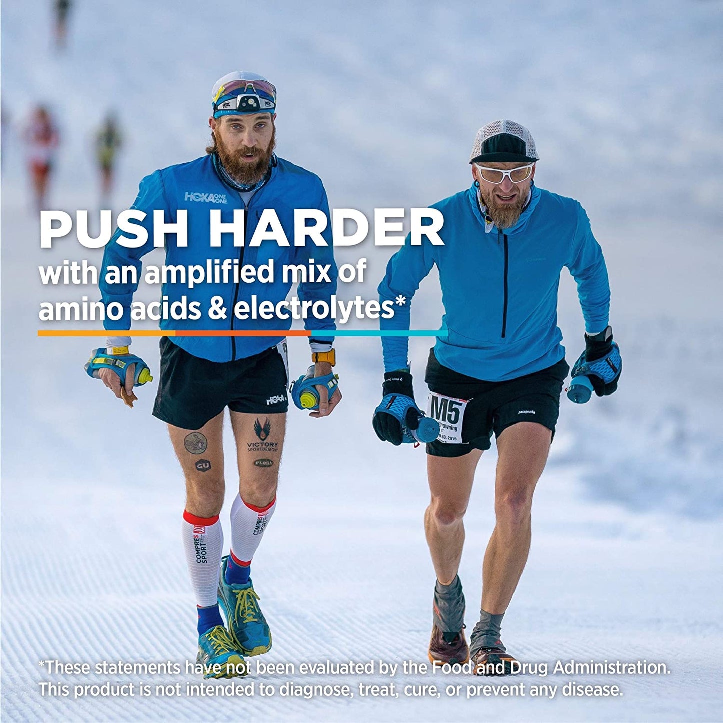 Roctane Ultra Endurance Energy Drink Mix, Vegan, Gluten-Free, Kosher, and Dairy-Free N-The-Go Energy for Any Workout, 3.44-Pound Jar, Tropical Fruit