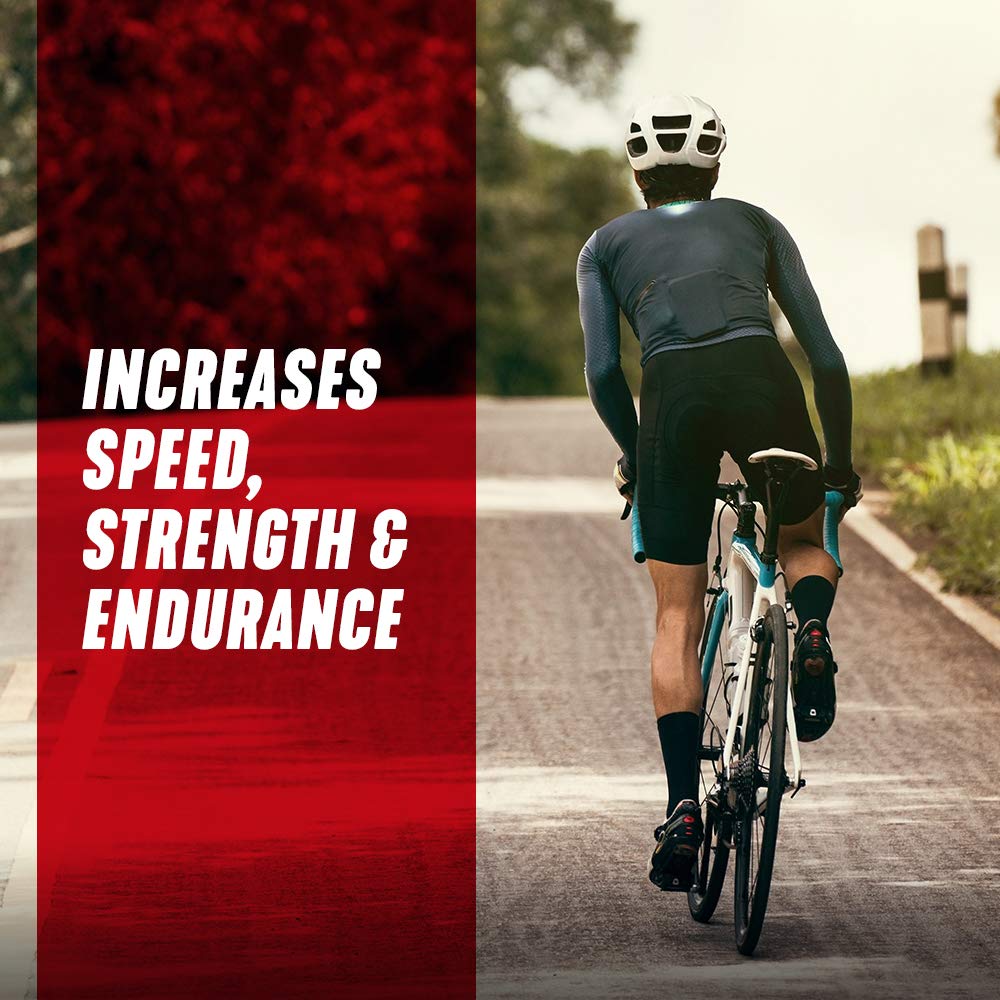 EPO-Boost natural blood builder capsules in a bottle, designed to enhance endurance and energy levels.