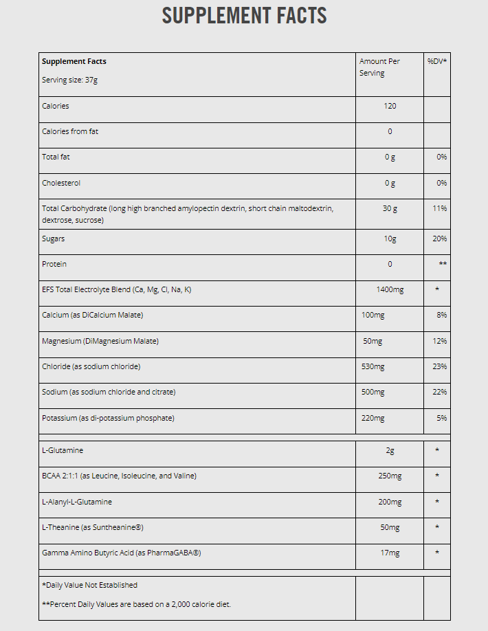 EFS-PRO drink mix by Optygen HP, a premium endurance sports hydration energy drink in a vibrant packaging.