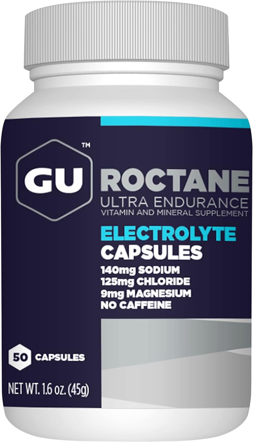 GU Roctane Energy Gel Variety Pack with FREE Roctane Capsules & Hydration Tabs -