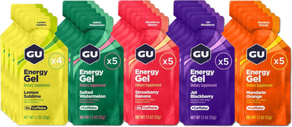 GU Energy Original Sports Nutrition Energy Gel, 24-Count