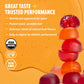 Honey Stinger Organic Energy Chew Variety Pack of 12, 4 Pack Each of Fruit Smoothie, Citrus Splash and Pink Lemonade, Gluten Free & Caffeine Free, Energy Chews for Exercise, Endurance and Performance