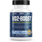 BRL Sports Nutrition VO2-BOOST endurance supplement bottle with 120 capsules, featuring a sleek design and clear label.
