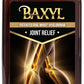 BAXYL Liquid Hyaluronic Acid joint supplement bottle with 6 oz serving for joint relief, by Cogent Solutions Biozyme.