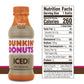 Dunkin' Donuts Iced Coffee Variety Pack with 12 bottles of cold brewed coffee, perfect for a caffeine boost and refreshment.