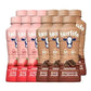 Fairlife 2% Reduced Fat Milk variety pack with chocolate and strawberry flavors in 14 oz bottles, 12-pack, grocery product.