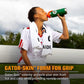 Gatorade 26oz stainless steel sport bottle with double-wall insulation, featuring a sleek design for hydration on the go.