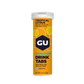 GU Energy Hydration Electrolyte Drink Tablets in a 4-count package, showcasing vibrant tablet colors and packaging design.