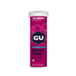 GU Energy Hydration Electrolyte Drink Tablets in a tube, featuring four tablet servings for electrolyte replacement.