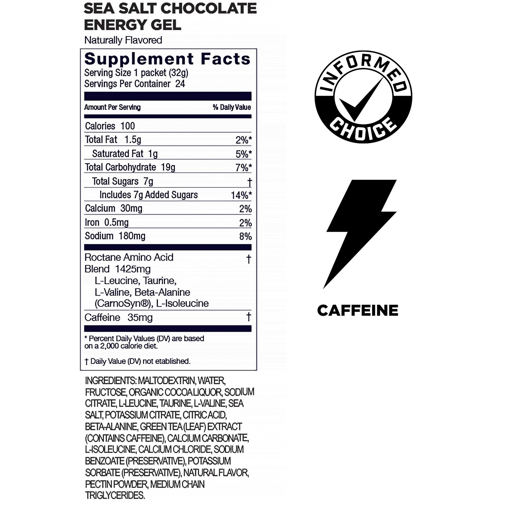 Box of 24 GU Roctane Ultra Endurance Energy Gels, 1.1oz packs designed for athletes to boost energy during long workouts.