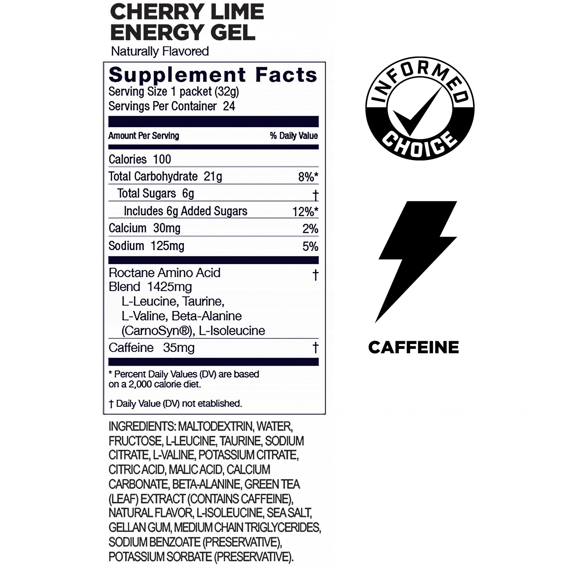 Box of 24 GU Roctane Ultra Endurance Energy Gels in 1.1oz packs, designed for athletes to boost energy during endurance activities.