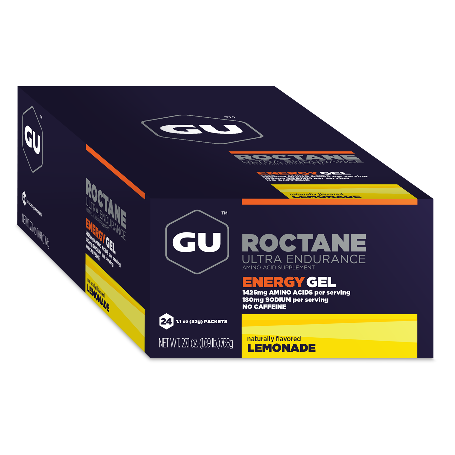 GU Energy Roctane Ultra Endurance Energy Gel packets, vegan, gluten-free, kosher, dairy-free sports nutrition for running, biking, hiking
