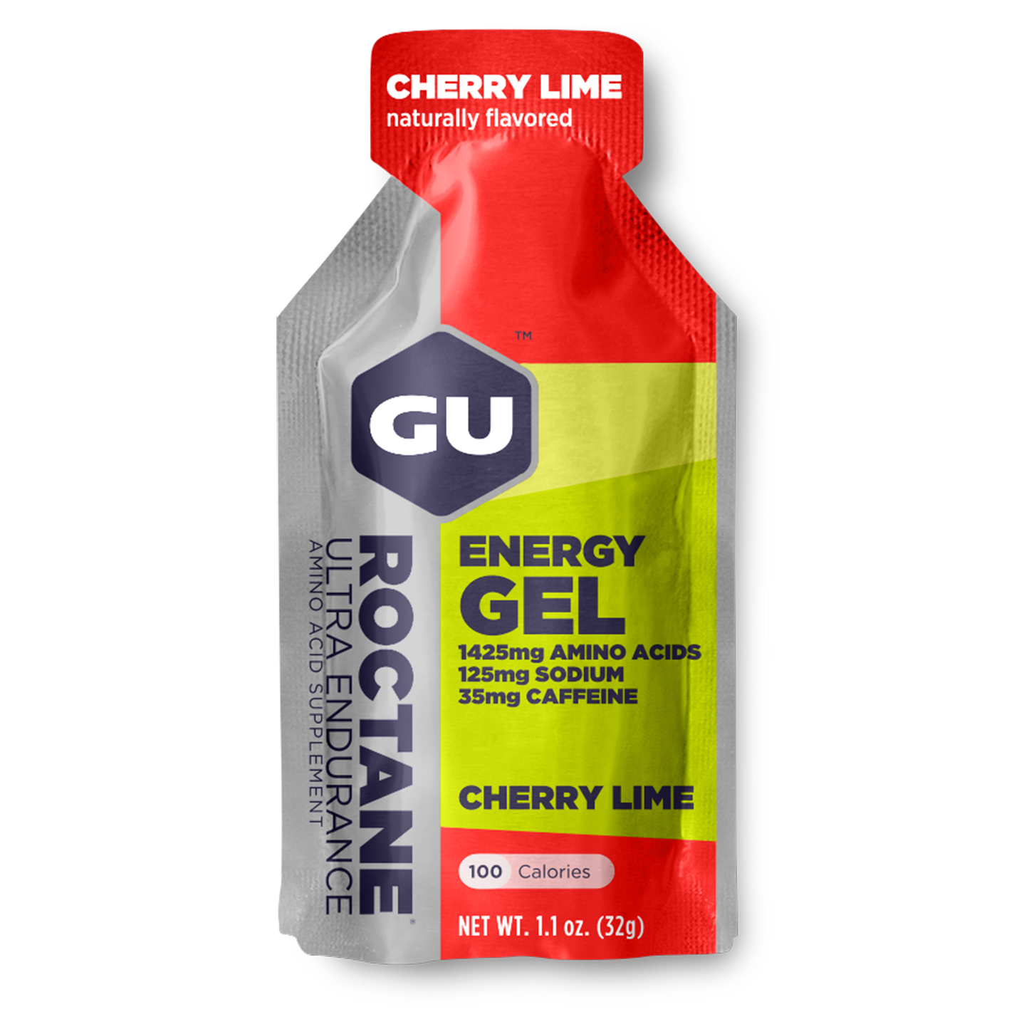 GU Energy Roctane Ultra Endurance Energy Gel packets, vegan, gluten-free, kosher, dairy-free sports nutrition for running and biking.