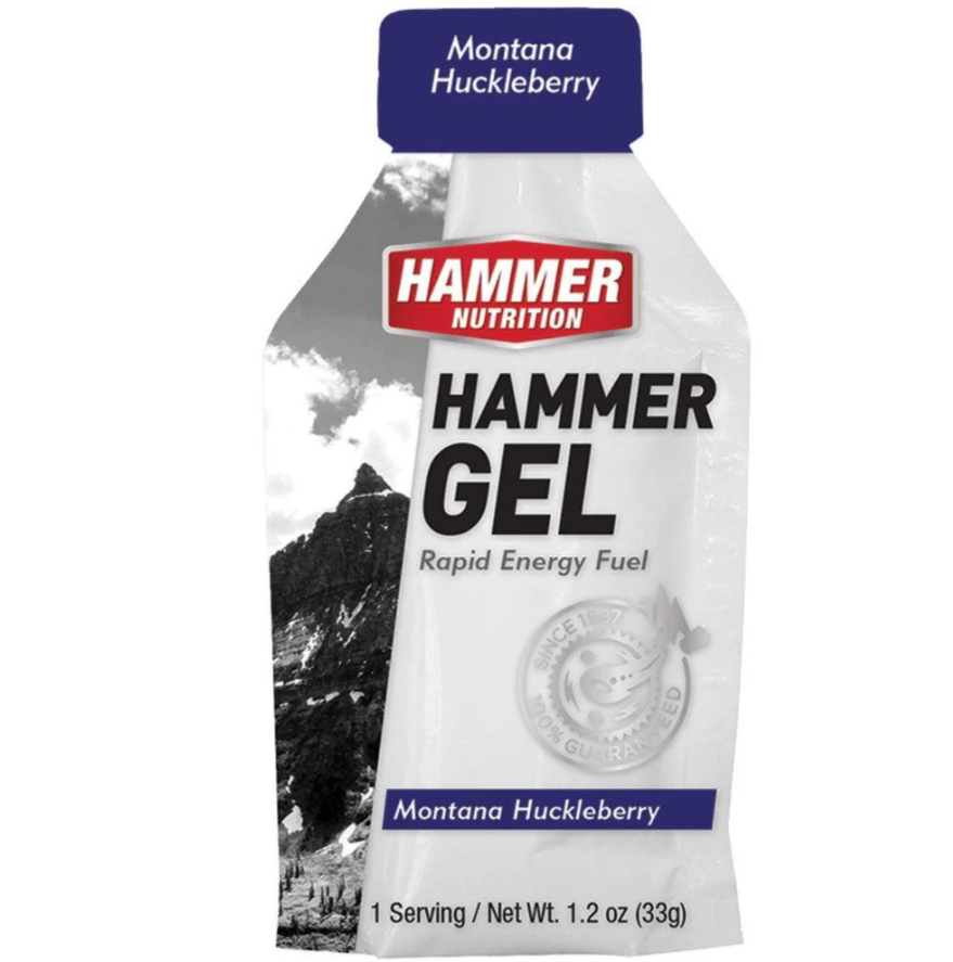 Hammer Nutrition energy gel 8-pack with various flavors for sustained energy during outdoor adventures.