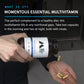 Momentous Essential Multivitamin bottle with complete vitamin and mineral complex for athletes and wellness enthusiasts.