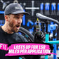Muc-Off Dry Lube 120-ml bottle featuring a sleek design suitable for automotive parts and accessories.