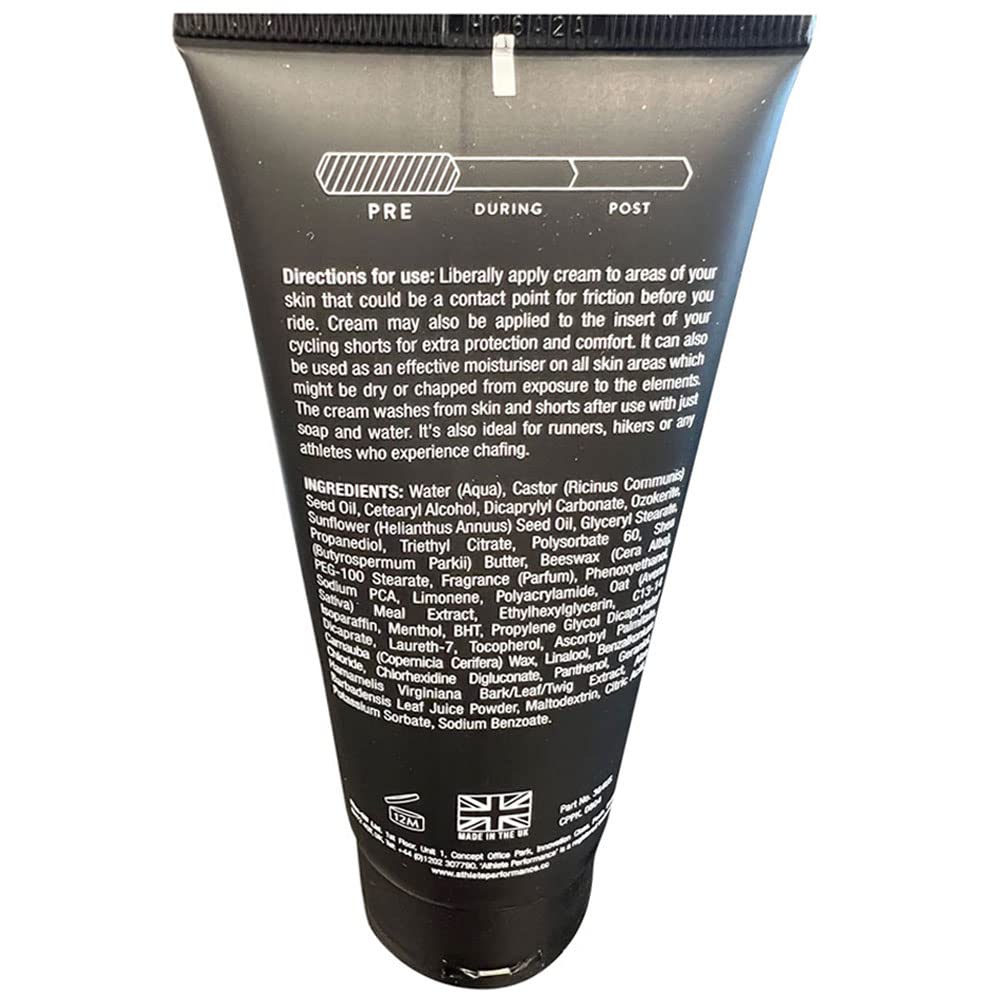 Muc-Off Athlete Performance women's CC cream in a 100ml tube, designed for optimal skin hydration and protection.