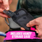 Muc-Off puncture plug repair kit with tire plugger and plugs for tubeless MTB, road, and gravel bike tires in pink.
